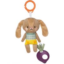 Бебешка мека дрънкалка, Taf Toys, Зайче Джени, Кафяв